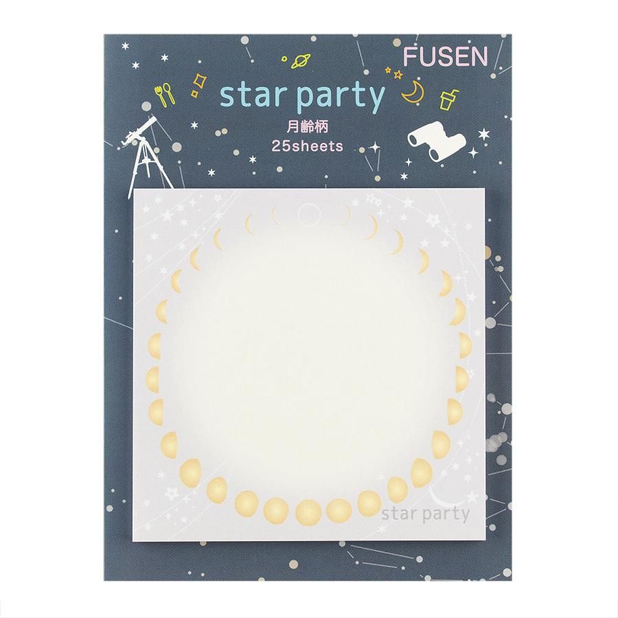 日本 MIDORI VIXEN Fusen便條紙/ Age of The Moon